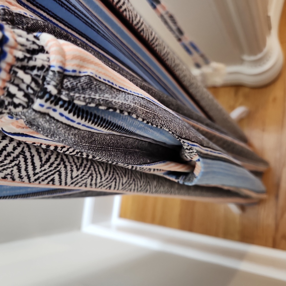 Venus Size 1x Multi Color Aztec Design Halter Tie… - image 5